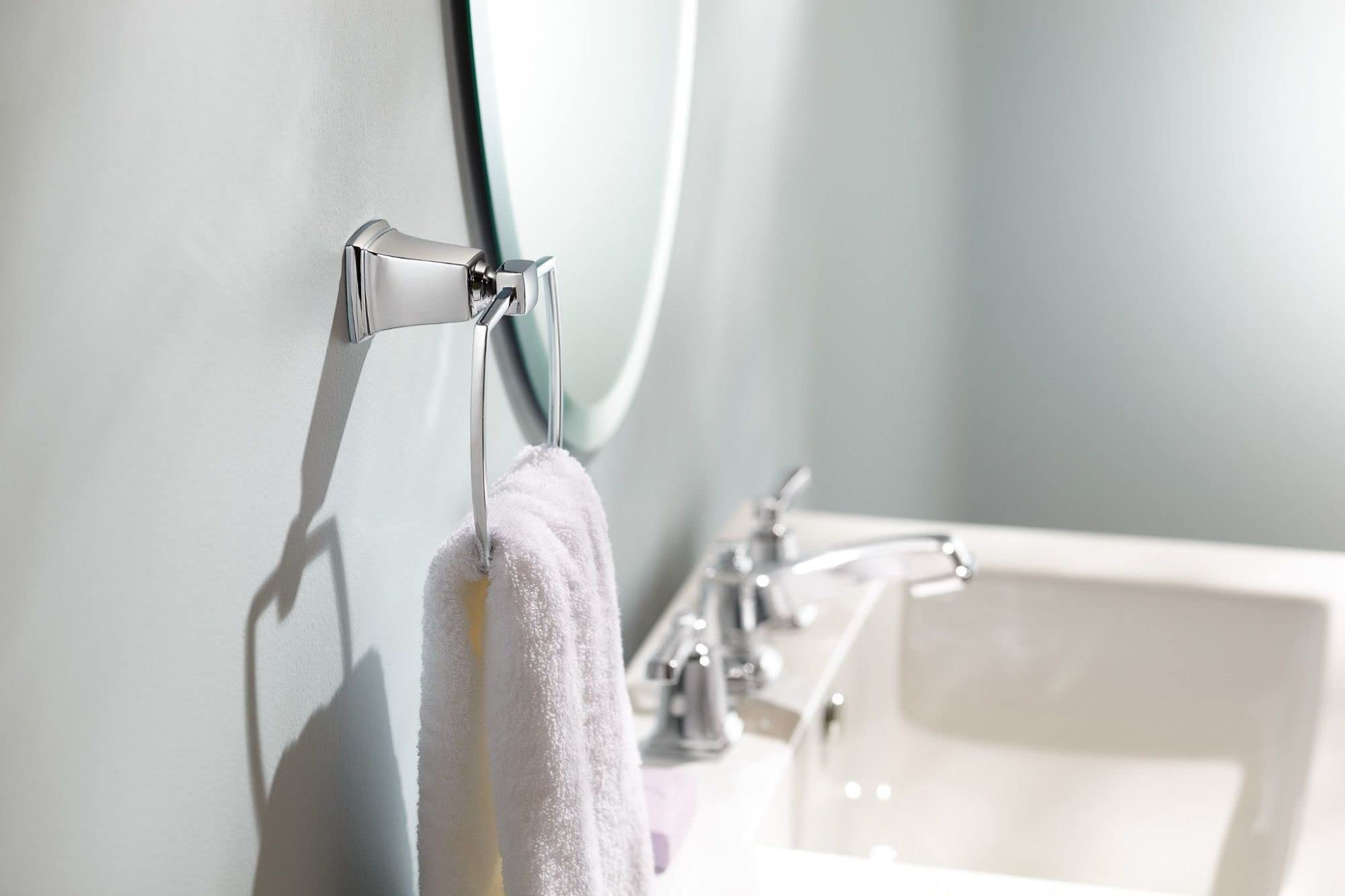 Moen Y3286CH Boardwalk Towel Ring Ch