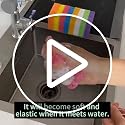 Eco-Friendly Non-Scratch Scrub Sponges - 6 Pack for Dishes