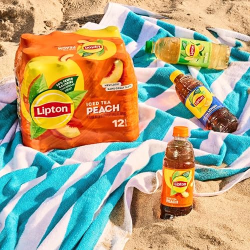 Lipton Zero Sugar Green Tea Mixed Berry Iced Tea, 12 Pack