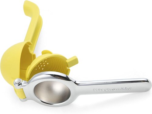 KitchenAid Citrus Juice Press Squeezer - Efficient Lemon & Lime Juicing with Seed Catcher | 8 Inch