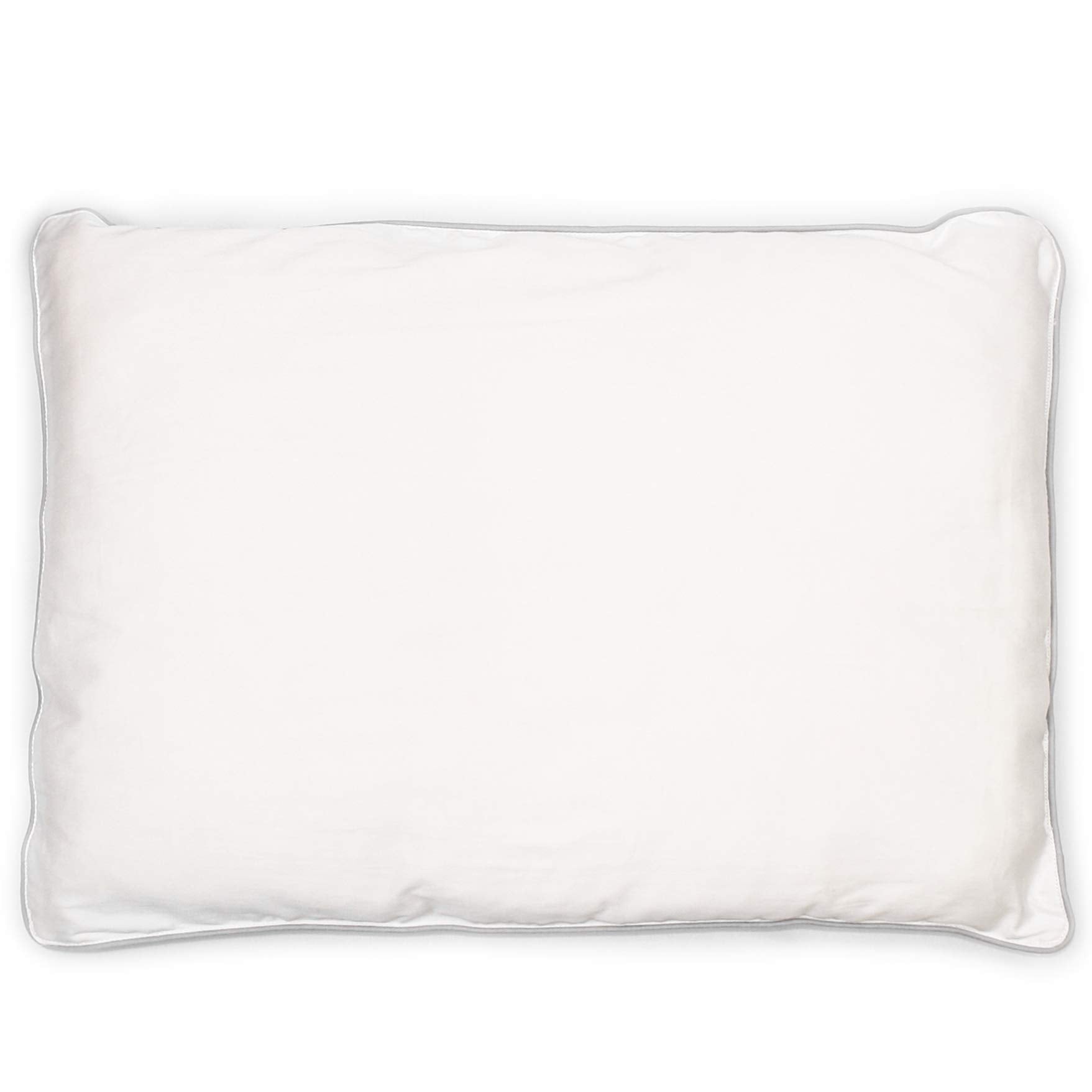 Woolino Toddler Pillow, Premium Breathable 100% Wool Fill & Cotton Cover Toddler Sleeping Pillow, Small Kids Travel Size, 14x19