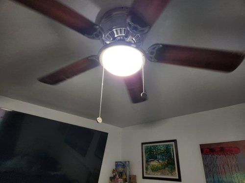 HAOLEDI 4.5'' 15W LED Ceiling Fan Light Retrofit Kit,Ceiling Flush Light, Ceiling Light Replacement Panel PCB 3CCT 3000K/4000K/6000K, 2000LM, 120V, CRI90, ETL Listed, with Toggle Switch