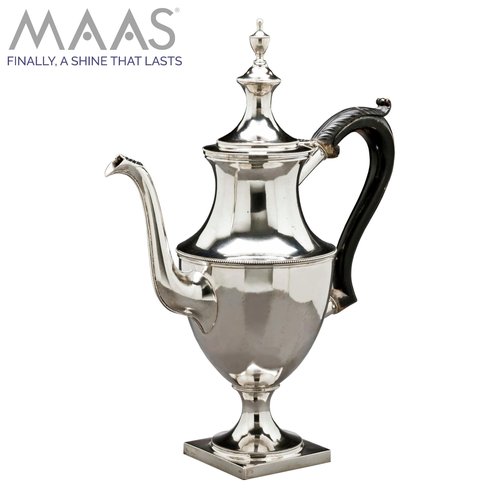 MAAS Metal Polish 1.1lb Can Plus Free Cloth, Universal Metal Cleaner for All Metals, Clean, Polish, and Protect Silver, Brass, Copper and More, Tarnish Remover and Silver Cleaner for Jewelry