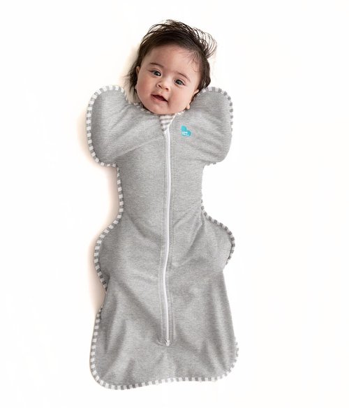 Love To Dream Swaddle UP - Baby Sleep Sack for Self-Soothing | 1.0 TOG, 13-19 lbs, Gray