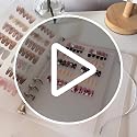 Rikolto A5 Press On Nail Organizer Book with 4 Pages & Adhesive - Removable Storage for Fake Nails (9.05 x 7.08 x 1.37 Inch)