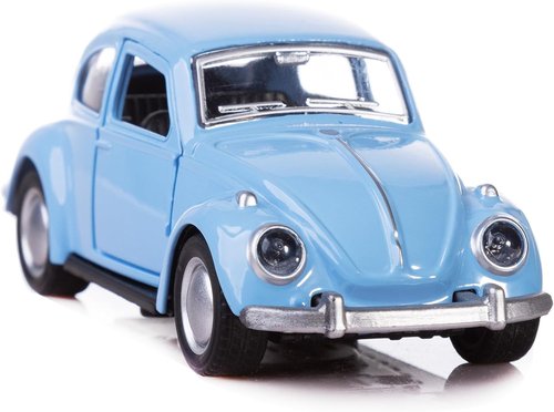 Berry President 1967 Classic Beetle Bug Diecast Metal Pull Back Car Model Toy - Sky Blue | Perfect Gift for Kids