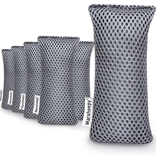 Grey Activated Charcoal Shoe Deodorizer Bags - 6 Pack Odor Eliminator