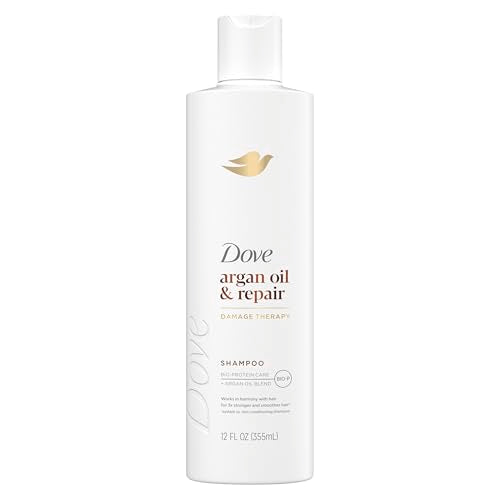 Dove Argan Oil & Repair Shampoo for Damaged Hair 12oz