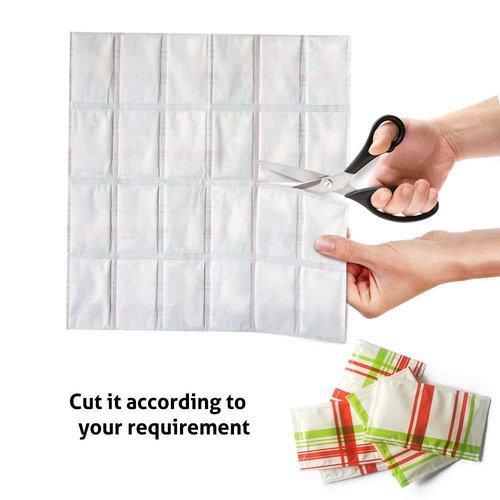 50 Pcs Reusable Ice Pack Sheets, Flexible Ice Blanket for Coolers and Shipping, Freezer Packs for Cold Storage, Food Transport, Hiking, Camping and Outdoor(24 Large Cell Each)