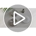 Gold Vacuum Suction Cup Hooks - No Drill Shower Hooks, 2 Pack