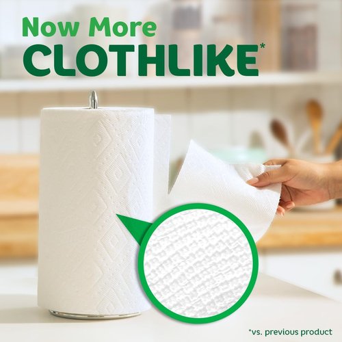 Bounty Select-A-Size Paper Towels - 8 Triple Rolls | White, 135 Sheets Each for Maximum Absorbency