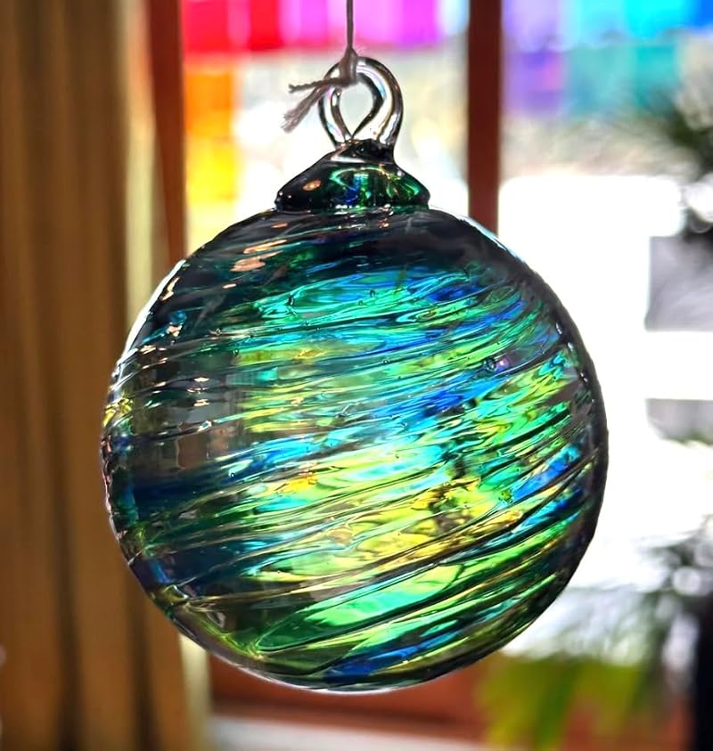 Limited Edition Glass Eye Studio Holiday Ornament - Handcrafted 2024 Collectible