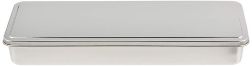 Endo Shoji TKG AYK11004 Seasoning Condiment Container, Length 17.1 x 5.7 x 2.4 inches (435 x 145 x 60 mm), Storage Container, Various Uses, Made of Rust Resistant Stainless Steel, Hygienic, Commercial