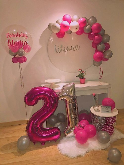Hot Pink Number 15 Balloons - 40 Inch Birthday Decorations for Girls | Perfect for 15th Birthday Party