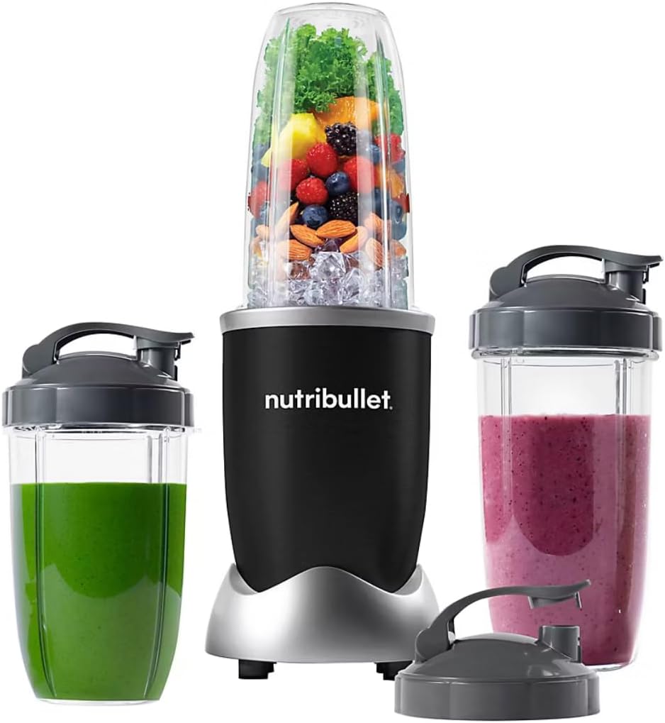 NutriBullet Pro 900-Watt Blender - Special Edition Matte Black | High-Performance Smoothies
