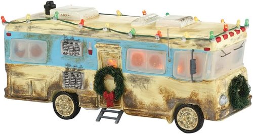 Department 56 | National Lampoon's Christmas Vacation Cousin Eddie's RV Lit Figurine - 7.87 Inch, Multicolor