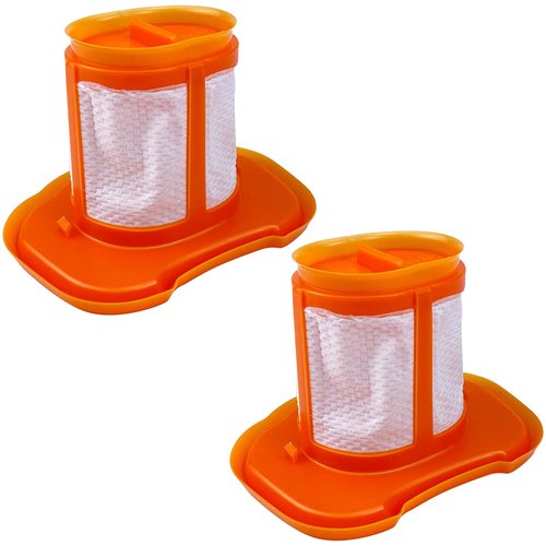 2 Pack HHVKF10 HHVKF10 Dust-buster Filter Compatible with Black & Decker Models HHVK320J10, HHVK320J61, HHVK320JZ01, HHVK415B01, HHVK515J00, HHVK515J00FF, HHVK515JP07, HHVK515BPF07