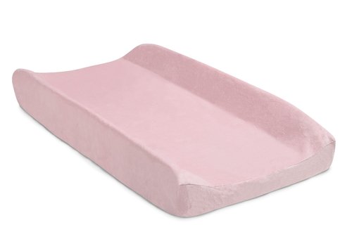 Delta Children Contoured Changing Pad with Plush Cover, Pink