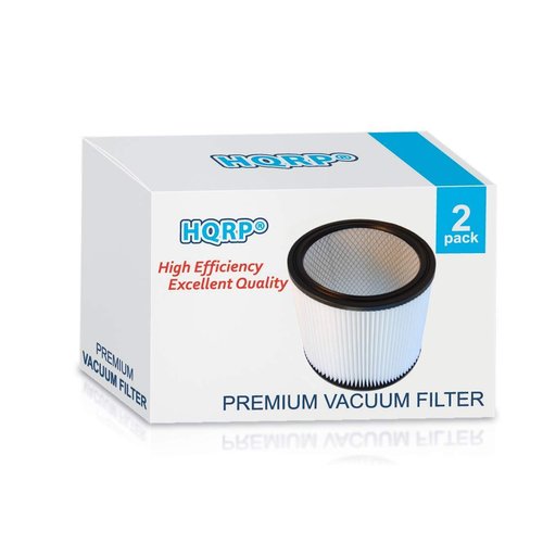 HQRP Cartridge Filter 2-Pack compatible with Shop-Vac 90340 Vacuum Cleaner