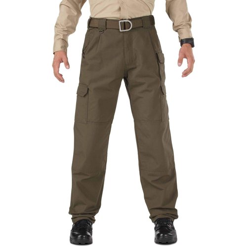 5.11 Tactical Men's Active Work Pants, Superior Fit, Double Reinforced, 100% Cotton, Tundra, 28W x 32L, Style 74251