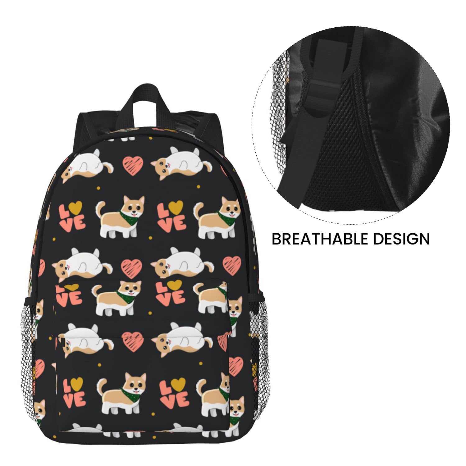 Uxeqtop Purple Bottom Cats Kids Backpack for School Elementary Lightweight Cute Students Bookbag for Teens Boys Girls School Bag