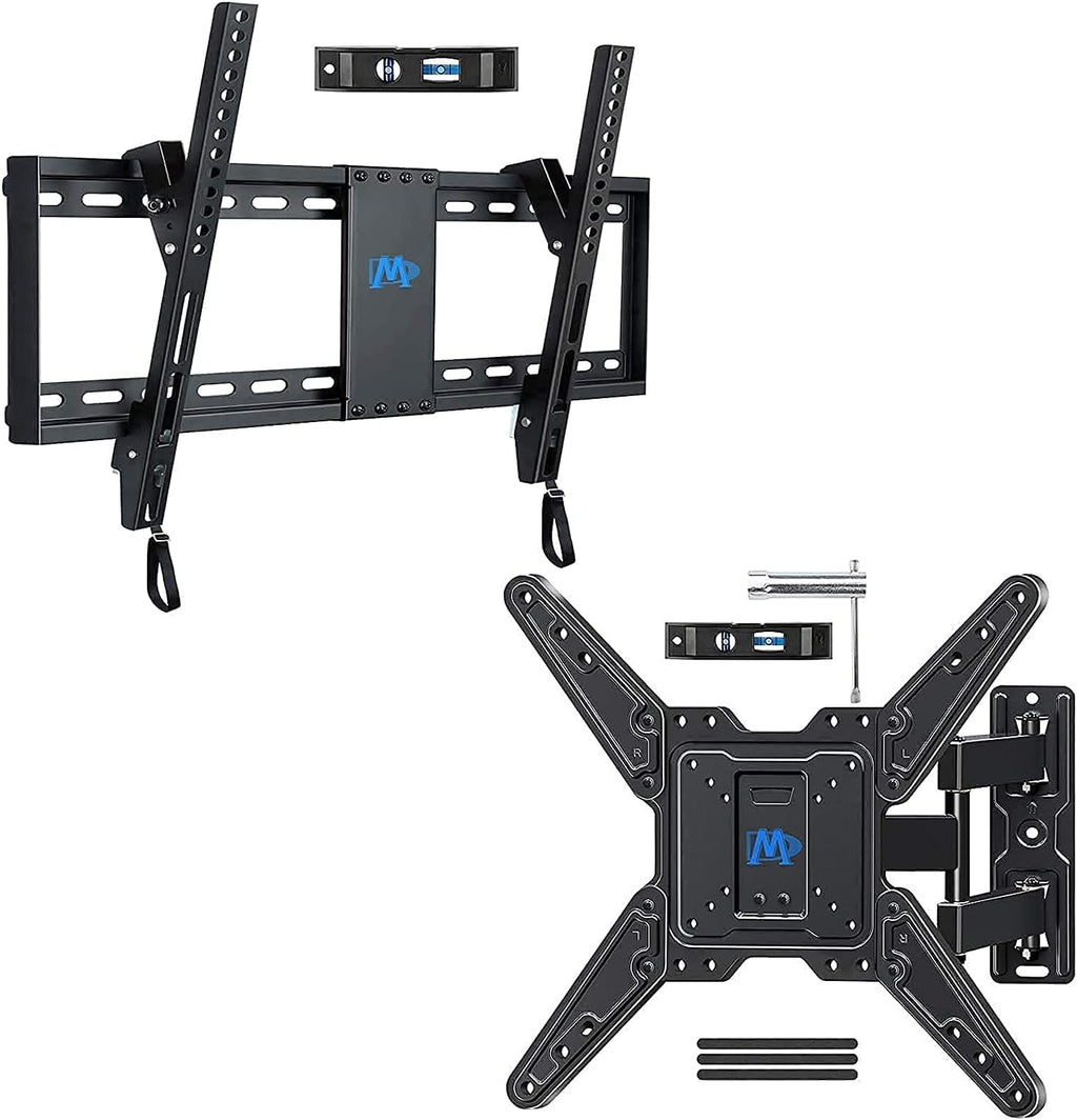 Mounting Dream Tilt TV Wall Mount for 37-75 Inch TVs - Full Motion Mount for 26-55 Inch TVs