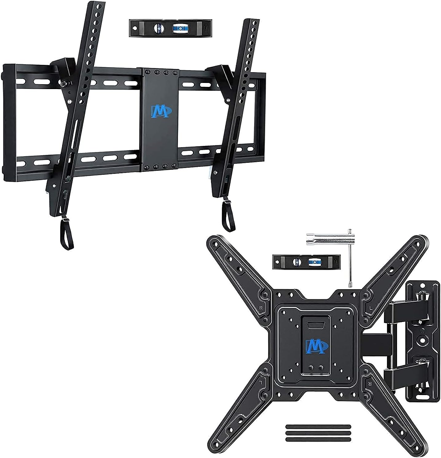 Mounting Dream Tilt TV Wall Mount for 37-75 Inch TVs - Full Motion Mount for 26-55 Inch TVs