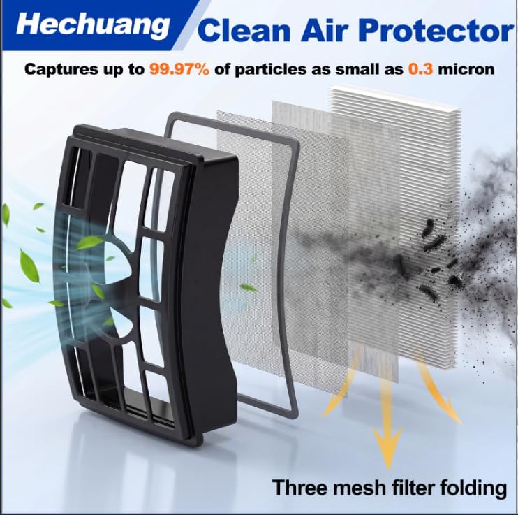 Shark Vacuum Filters - 2 + 4 Pack Replacement for Rotator Pro Lift-Away NV500 Series | High-Performance Filtration