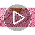 MIBOI Pink Leopard Throw Blanket - Small 40x50in Fleece