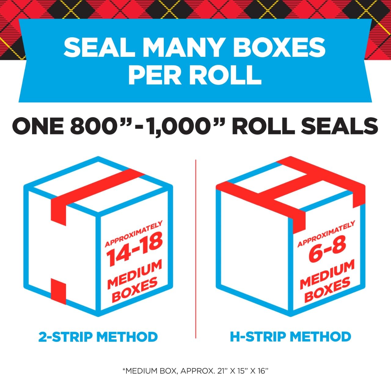 Scotch Heavy Duty Shipping Tape - Clear Packing Solution | 1.88 in. x 27.7 yd. Roll with Dispenser