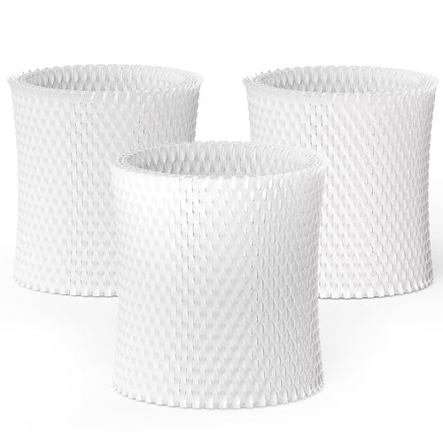 Leemone 3-Pack Bedside Humidifier Filter Replacement Compatible with Canopy Bedside & Nursery Humidifiers, Humidifier Wicking Filter Lasts Up to 6 Weeks