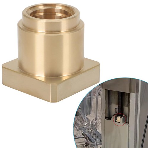 Lift Nut for Hobart Mixer 80 Quart M802 140 Quart V1401 Mixing Bowl, Replace for #00-068322, Brass