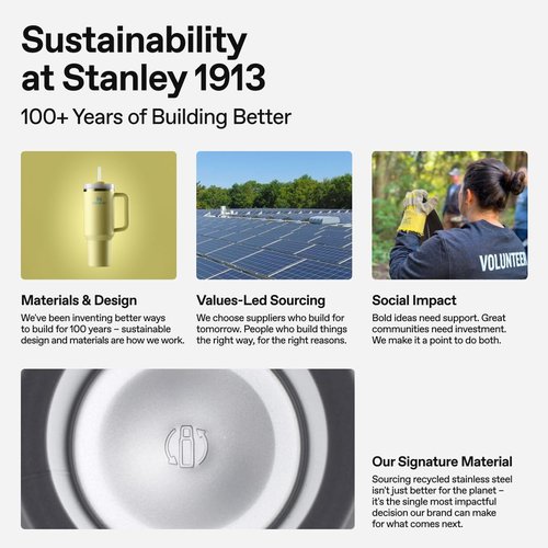 STANLEY Quencher H2.0 Tumbler with Handle and Straw 40 oz | Flowstate 3-Position Lid | Cup Holder Compatible for Travel | Insulated Stainless Steel Cup | BPA-Free | Hydrangea