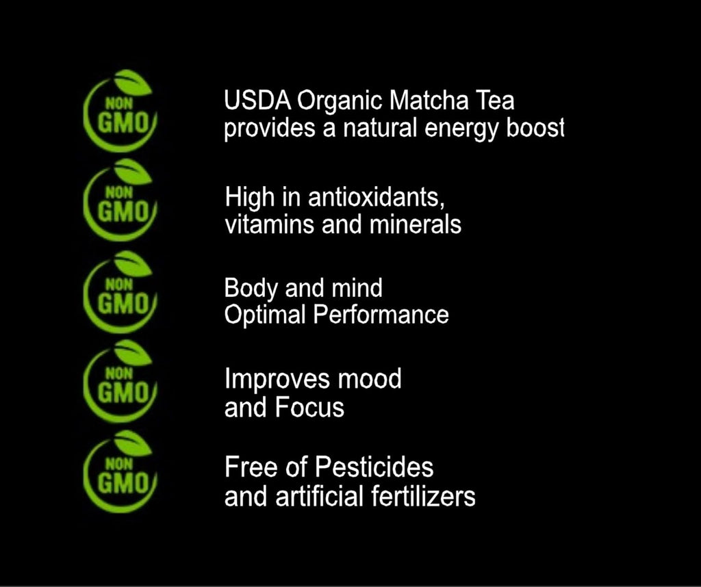 Matcha Organic Ceremonial First Spring Blend - Authentic Japanese Ceremonial Grade Matcha Green Tea Powder (30g / 1.06oz)
