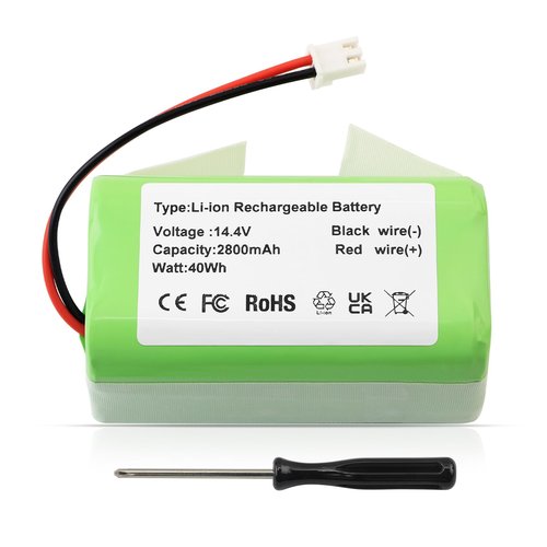 RVBAT85005 RVBAT85004 RVBAT850 Battery Replacement for Shark RV2310 RV2310AE RV2302AE RV2303AE UR2360S AV2501AE RV240BLXUS RV2520AOUS RV2310CDUS RV2310CGUS RV251WAOUS RV2520AFUS RV2520AFOUS RV2520AZUS