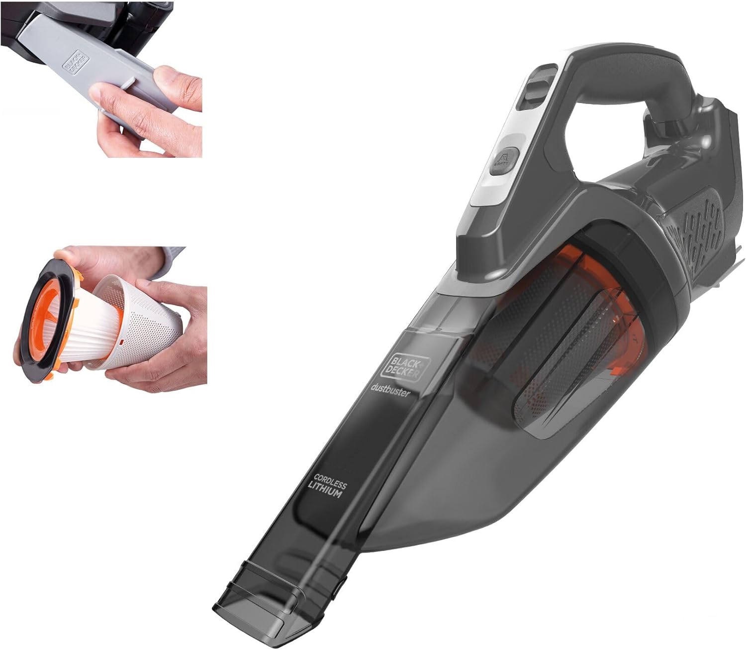 BLACK+DECKER 20V MAX POWERCONNECT Cordless Handheld Vacuum - Lightweight, Bare Tool Only