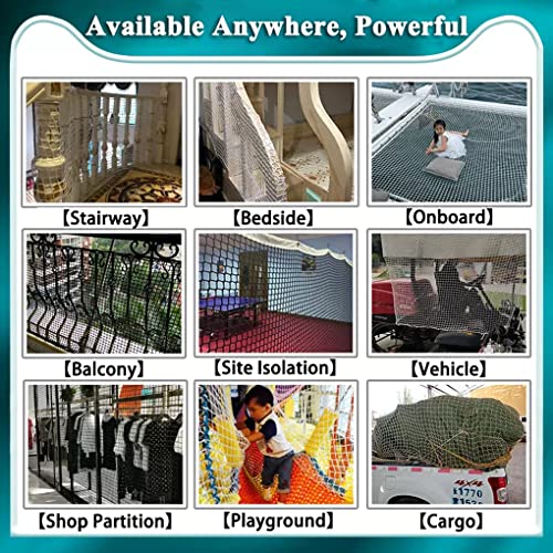 Bunk Bed Safety Netting for Kids & Pets - 0.5m x 1m, White