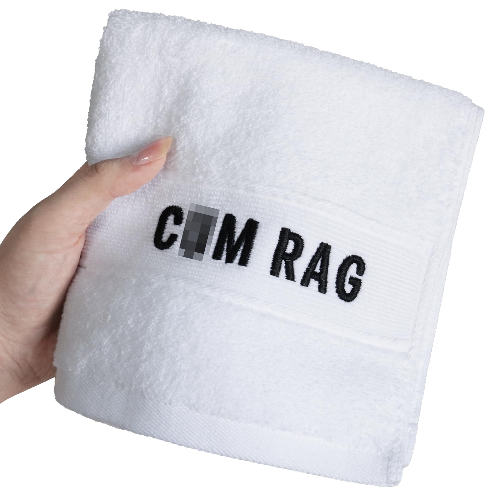 KISSHAKE Funny Gifts for Him, Anniversary for Men Boyfriend Husband, Mens Birthday Gift Ideas, Unique Christmas Stuff Gag Gift Baskets for Men Friends, 100% Cotton Hand & Face Towels