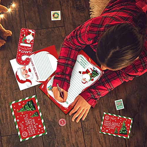 14-Piece Letter to Santa Kit for Christmas Wishes & Fun