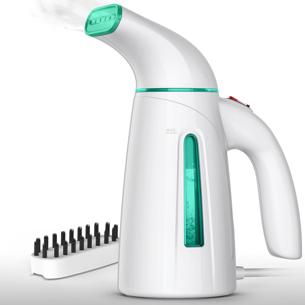 OGHom Handheld Clothing Steamer - 700W Portable Travel Steam Iron with 240ml Capacity | Teal