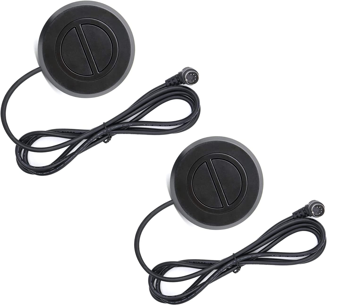Swess Recliner Switching with 2 Button 5 Pin Plug for Electric Sofa Recliner Lift Chair Electric Handset Control Replacement （2 Pack）