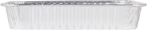 Extra-Thick Disposable Aluminum Baking Pans by [Brand Name] - Pack of 30 | 9” x 9” Recyclable Square Tins | 2” High Walls for Spill Prevention