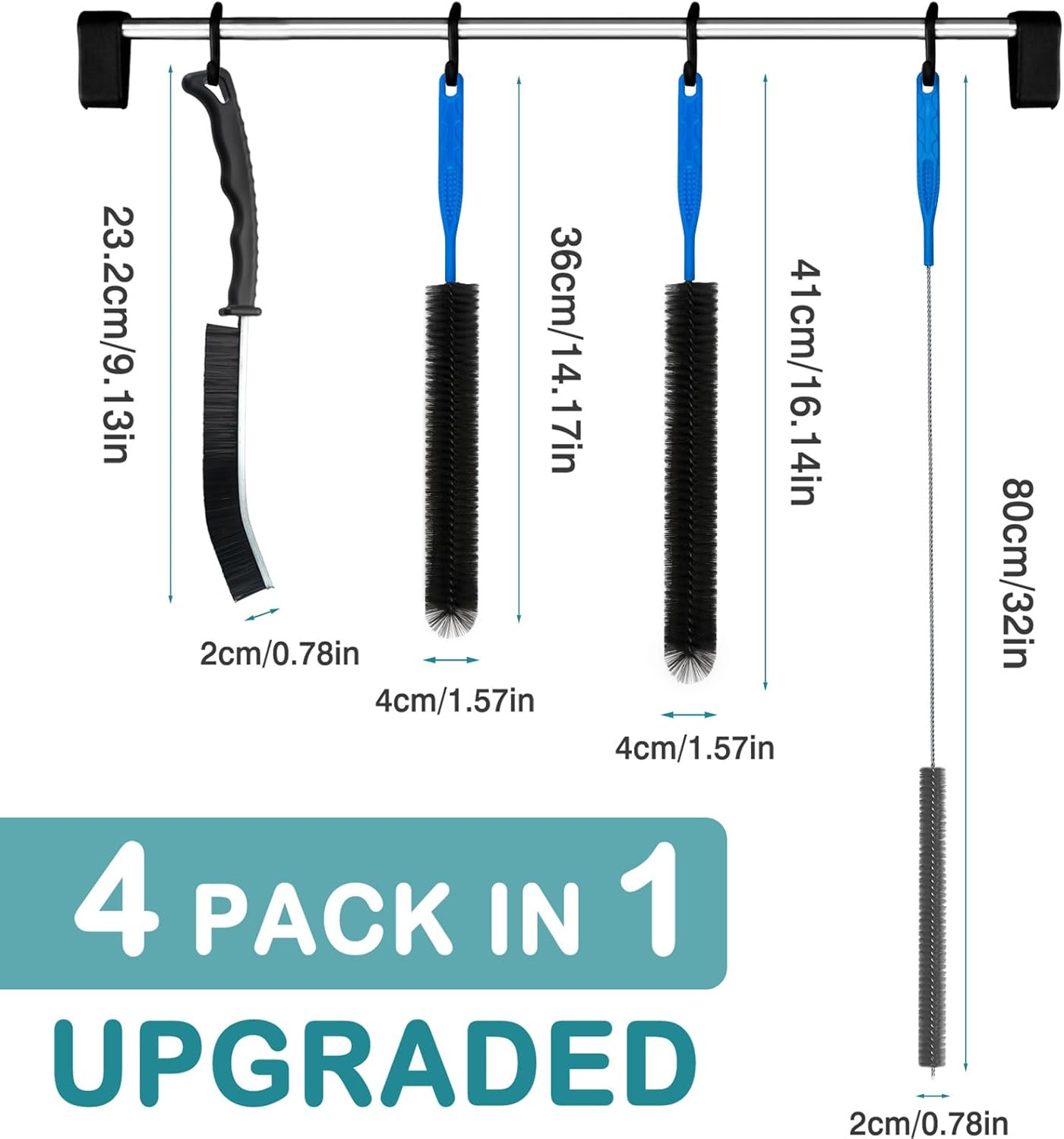 Skiennix Dryer Vent Cleaning Brush - Efficient Duct & Coil Cleaner Tool Set for Home Use