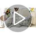 AVOIN colorlife Chinoiserie Bird Throw Pillow Cover 12x20 Inch