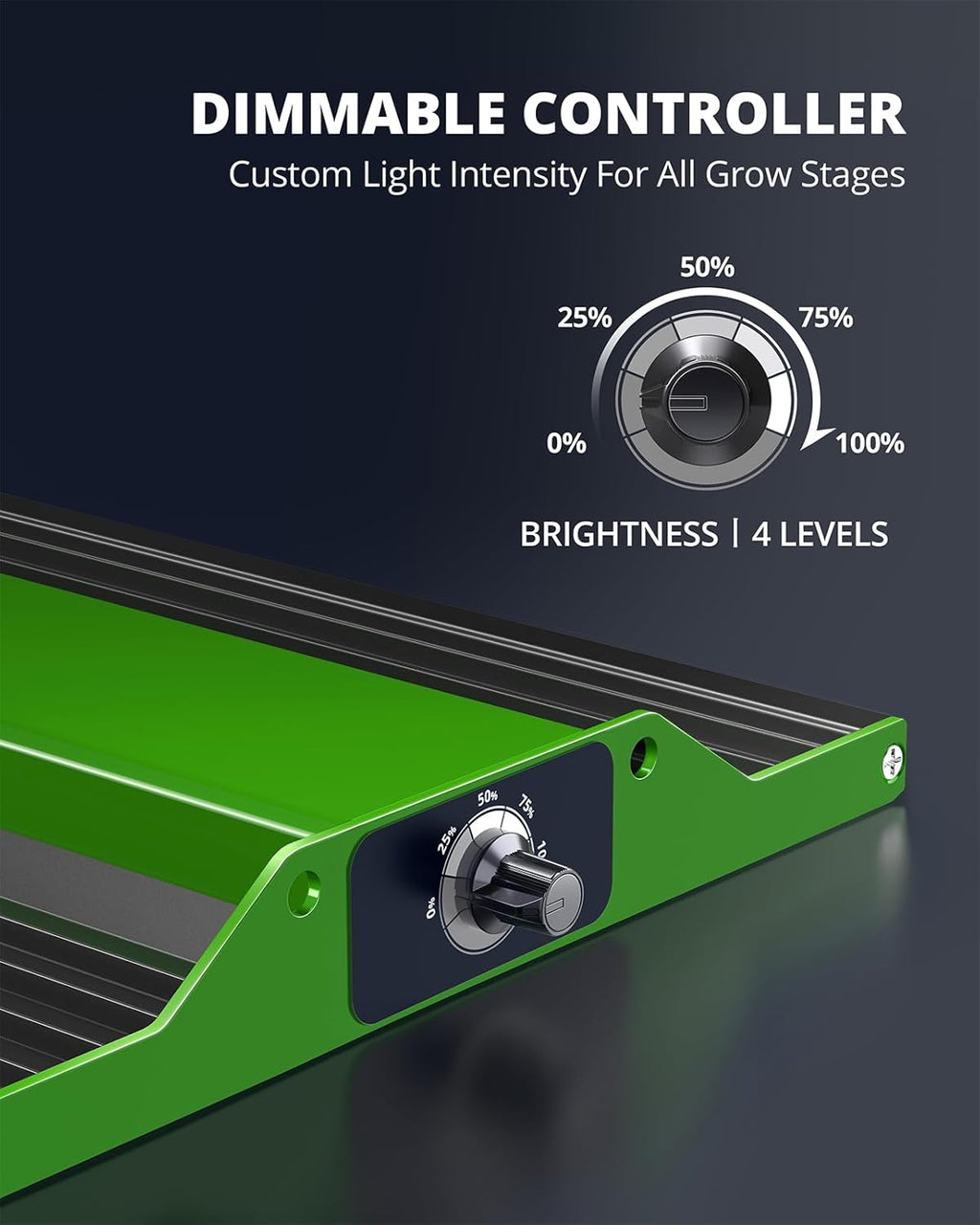 VIPARSPECTRA P700 Grow Light - 70W Dimmable Full Spectrum LED for Indoor Plants | 11000 Lumens, Ideal for Seedlings & Vegetables