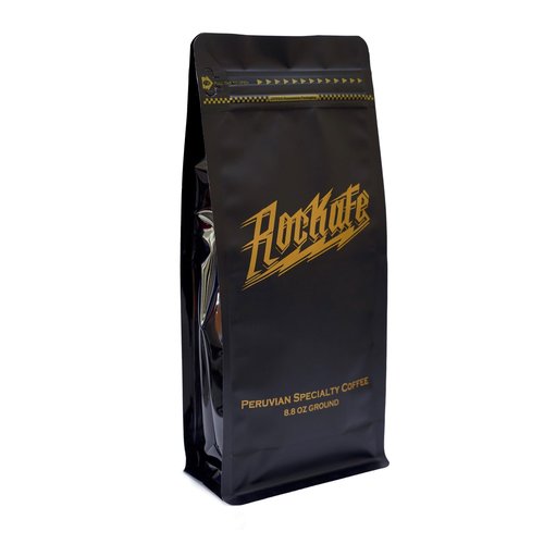 Rockafe Black - 8.8 oz Bag of Exquisite Peruvian Specialty Coffee - By Iky Store (Red and yellow Catuai) (3)