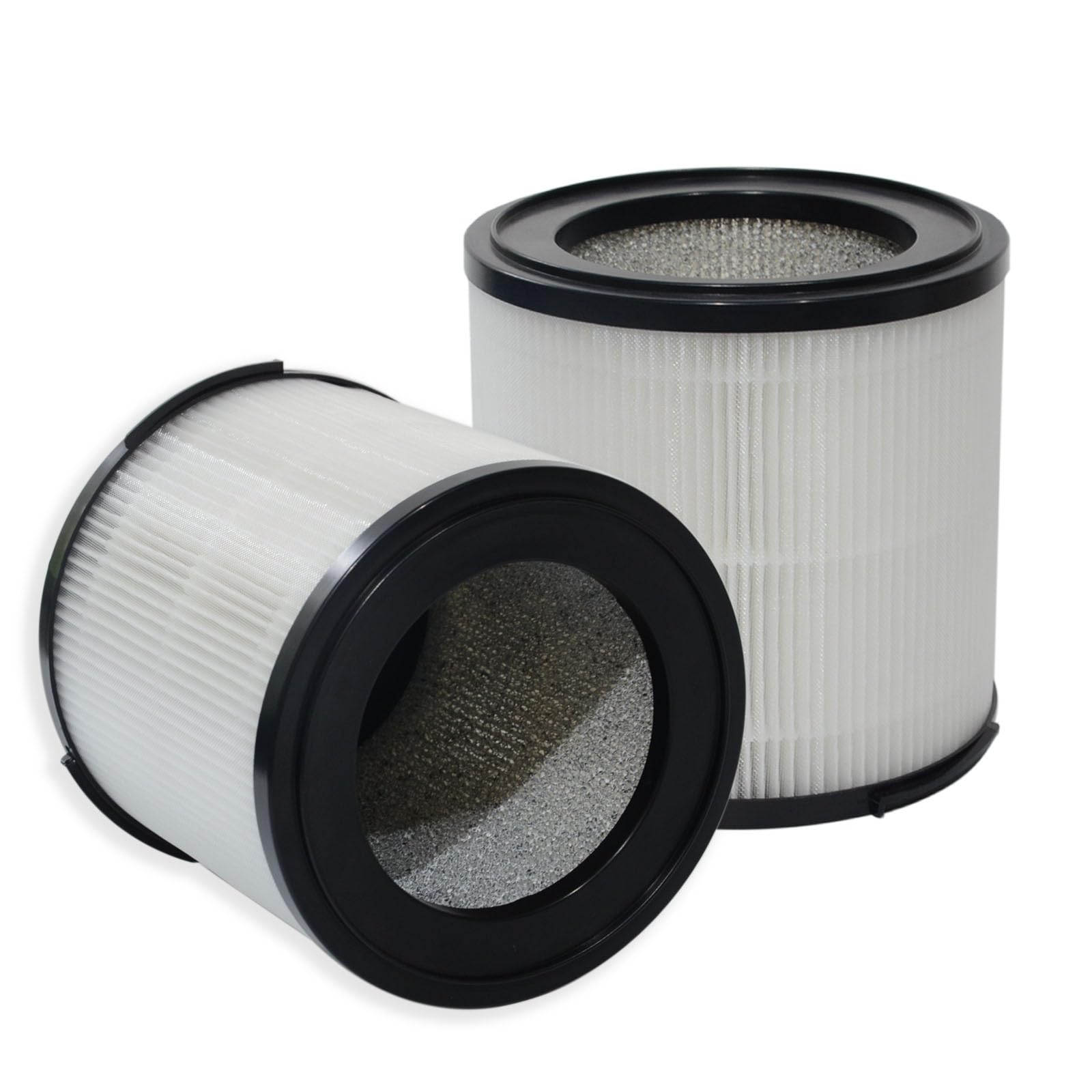 PUREBURG Replacement Filter Compatible with Morpilot, Keenstone,ASLOTUS ELITUN Safe-Mate KJ130V1 Air Purifiers, H13 HEPA Activated Carbon 2-Pack Air Clean Dust VOCs Odor