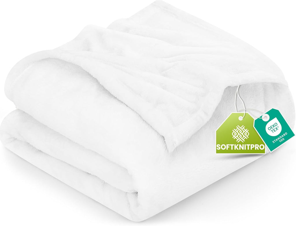 Utopia Bedding Fleece Blanket - Ultra Soft & Warm Queen Size (90x90 Inches) | Cozy All-Season Home Decor Gift