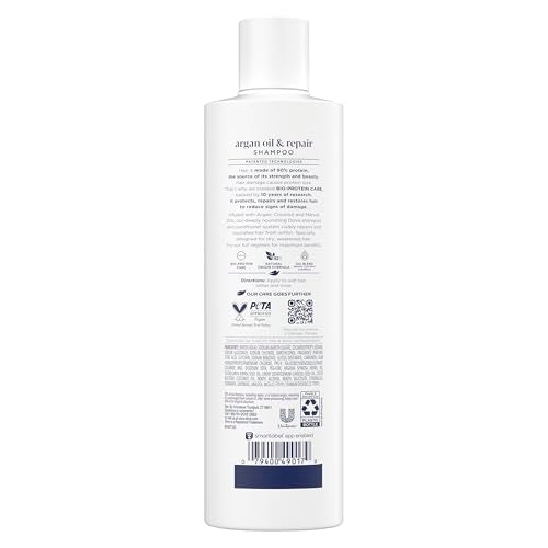 Dove Argan Oil & Repair Shampoo for Damaged Hair 12oz