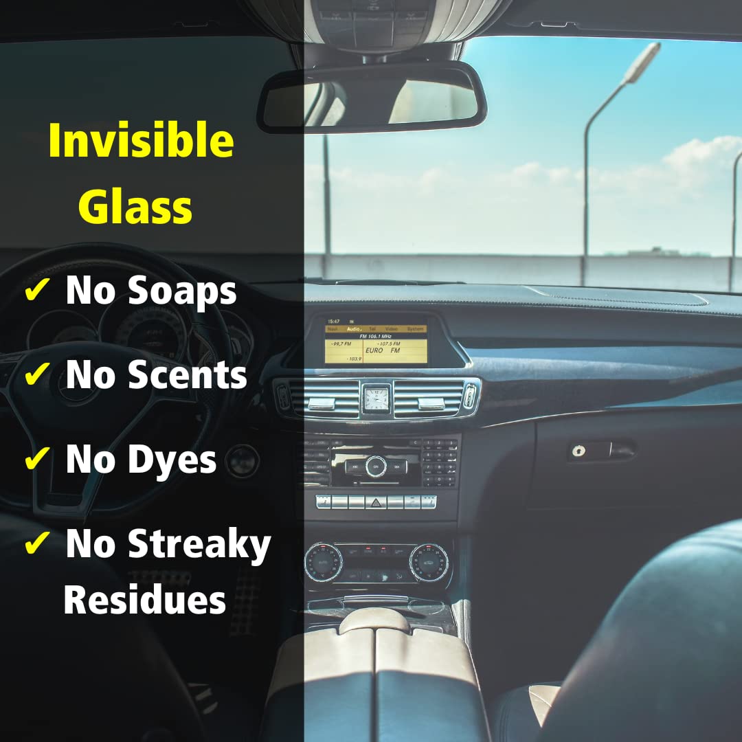 Invisible Glass 92163-2PK Premium Glass Cleaner Spray for Car Windshields and Windows – Automotive and Home Window Cleaner – Streak-Free, Ammonia-Free, Tint-Safe – 16 fl oz (Pack of 2)